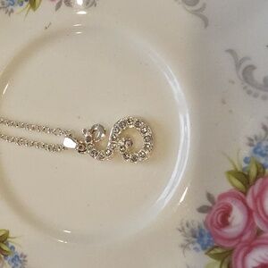 Plunder Silver Intial S Necklace